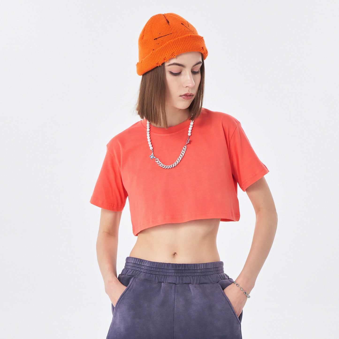 Crop Top - Black Label