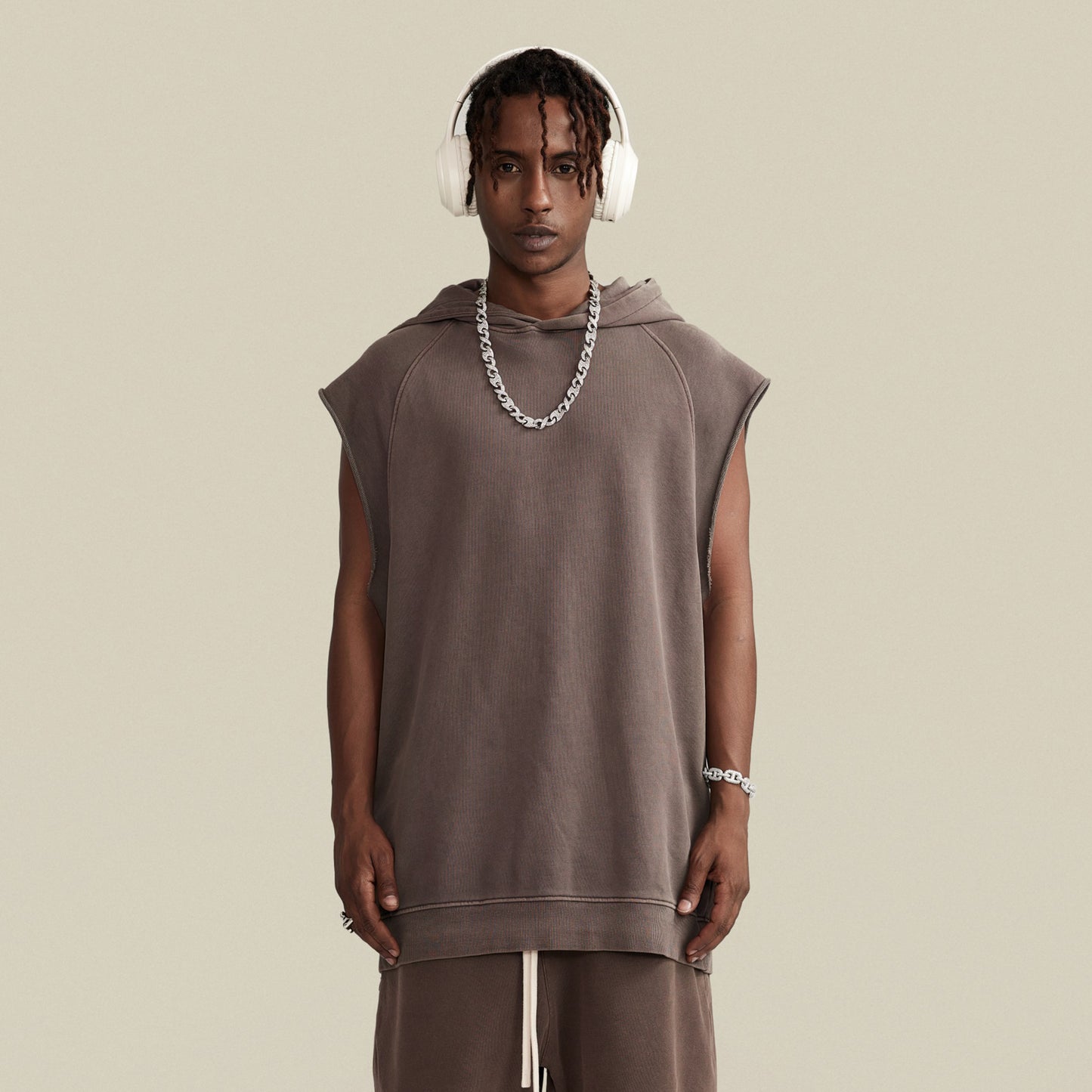 "A Cut-Off" Hoodie - White Label