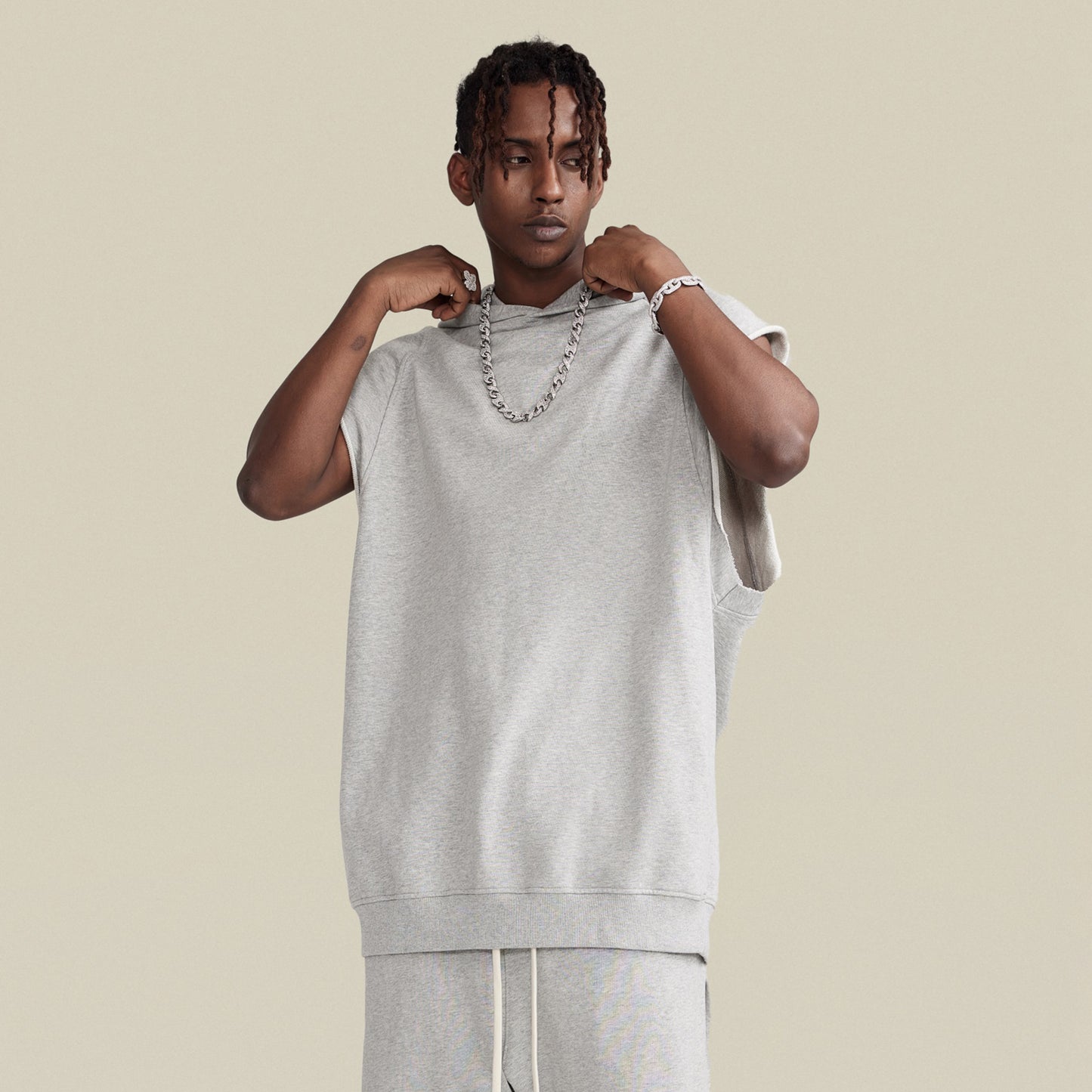 "A Cut-Off" Hoodie - White Label