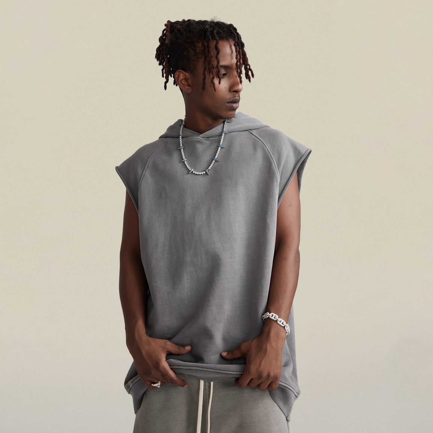 "A Cut-Off" Hoodie - White Label