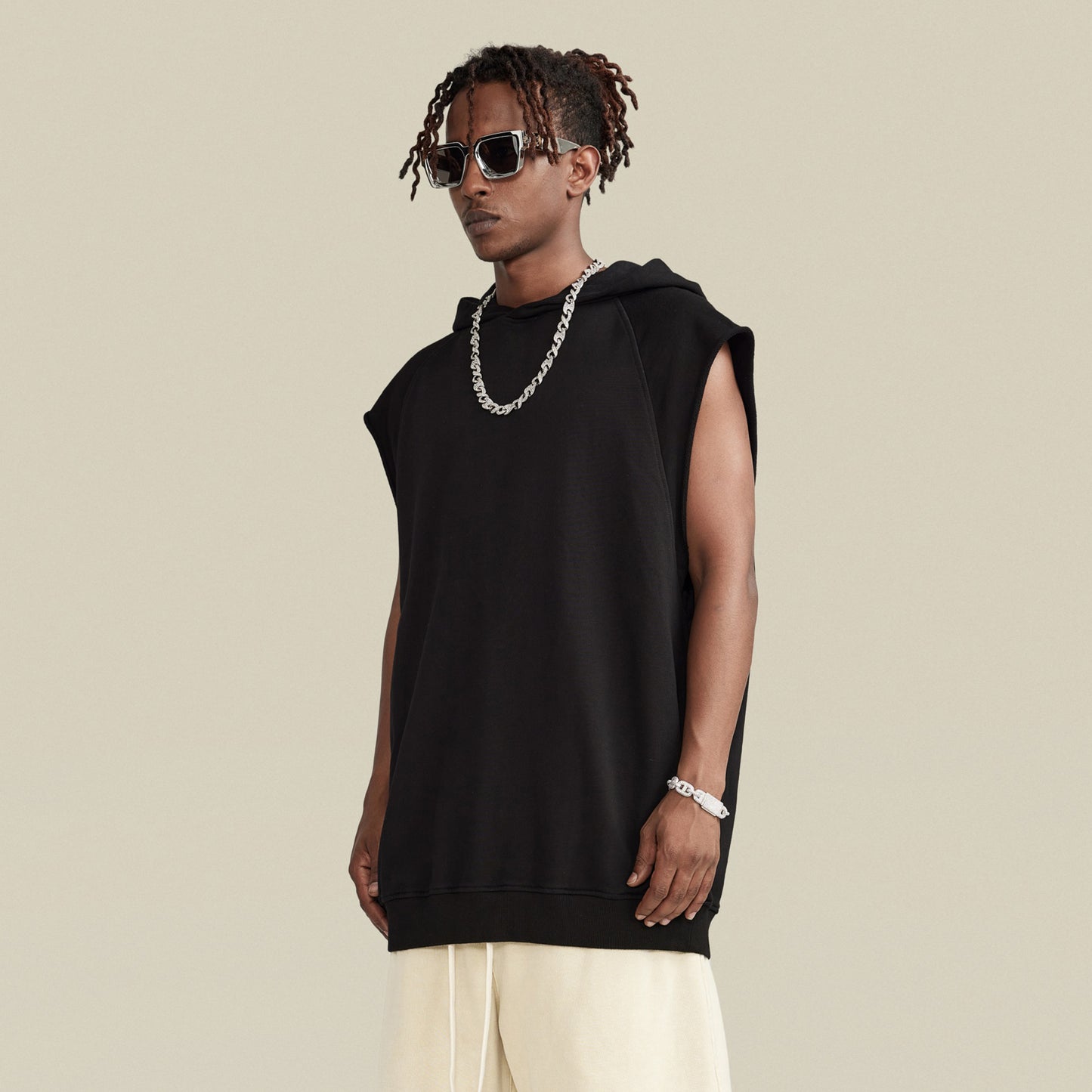 "A Cut-Off" Hoodie - White Label