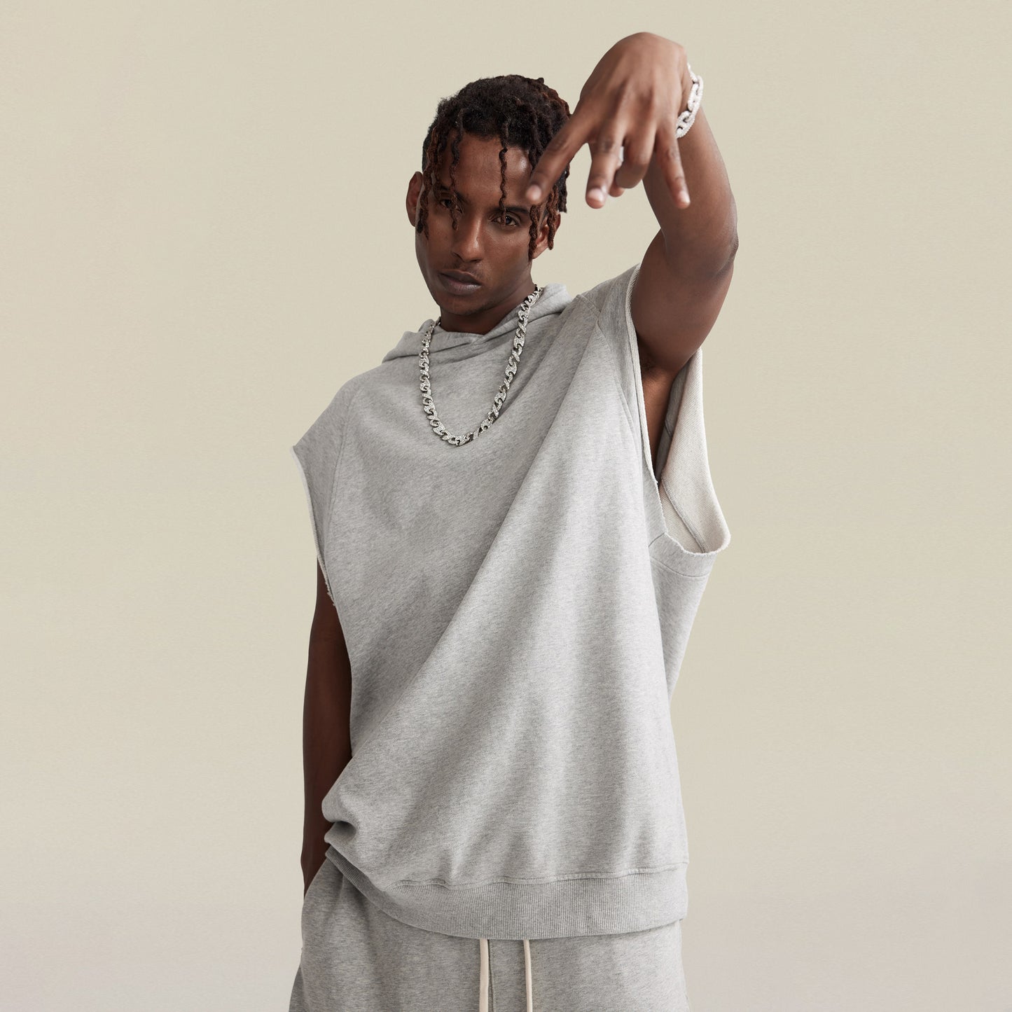 "A Cut-Off" Hoodie - White Label