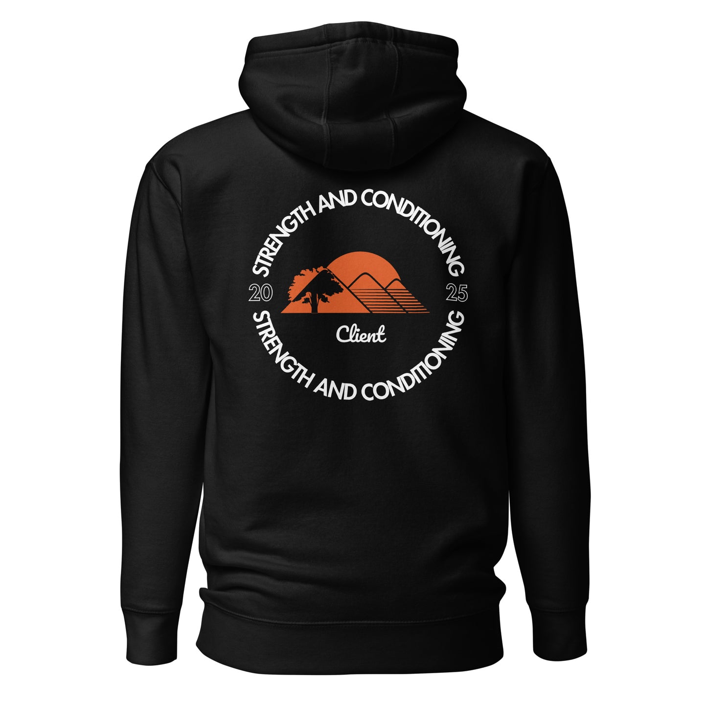 "A Strength & Conditioning Hoodie" - Orange Label