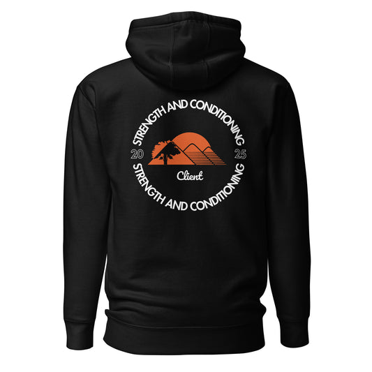 "A Strength & Conditioning Hoodie" - Orange Label