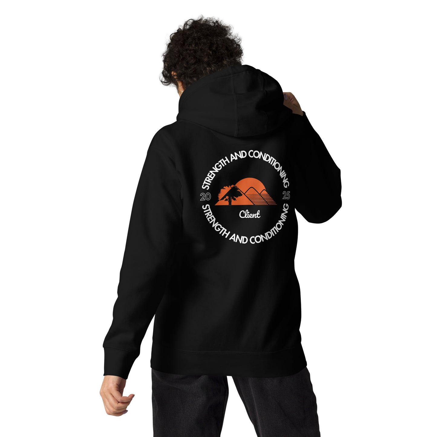 "A Strength & Conditioning Hoodie" - Orange Label