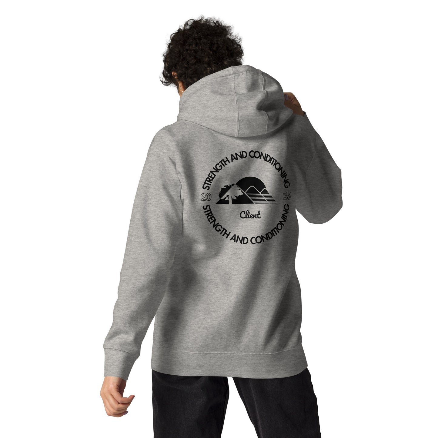 "A Strength & Conditioning Hoodie" - Black Label