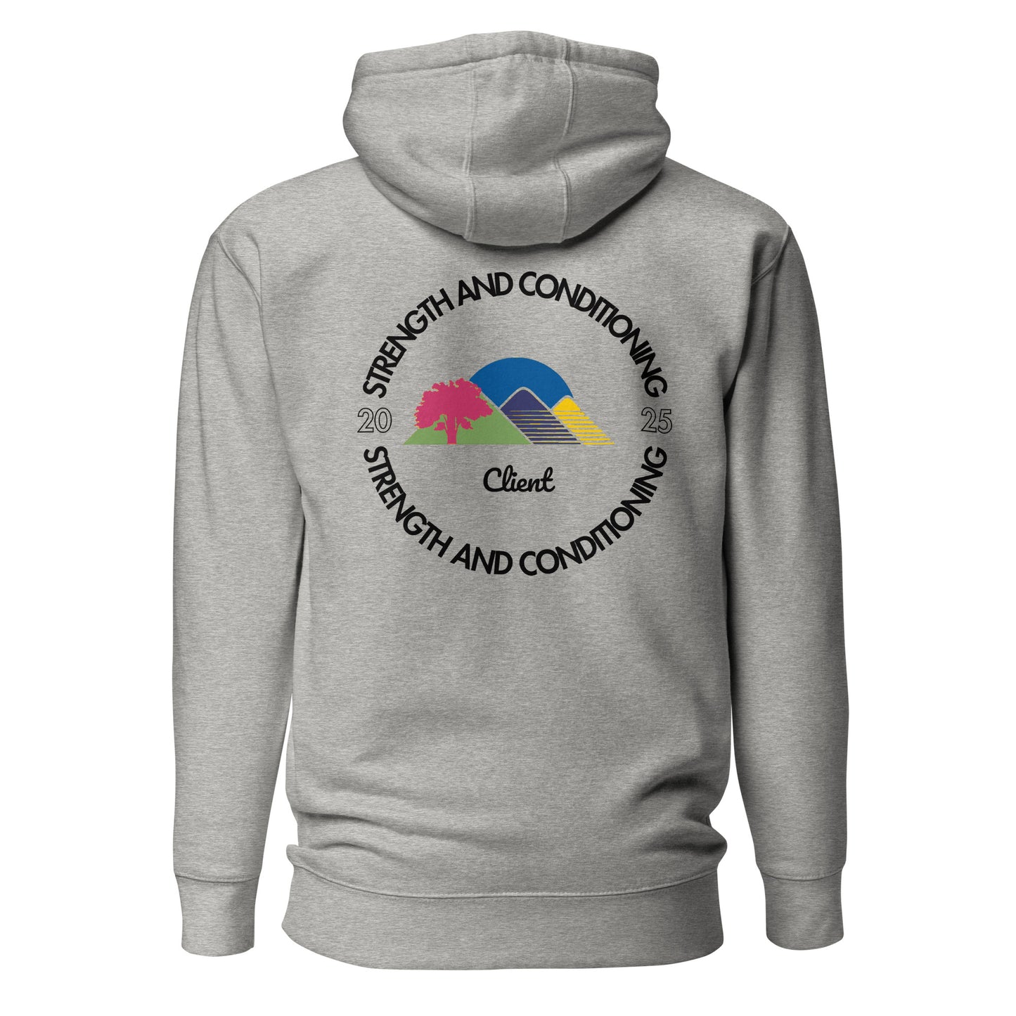 "A Strength & Conditioning Hoodie" - Color Label