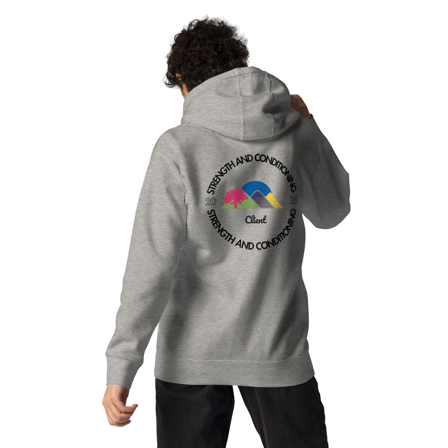 "A Strength & Conditioning Hoodie" - Color Label