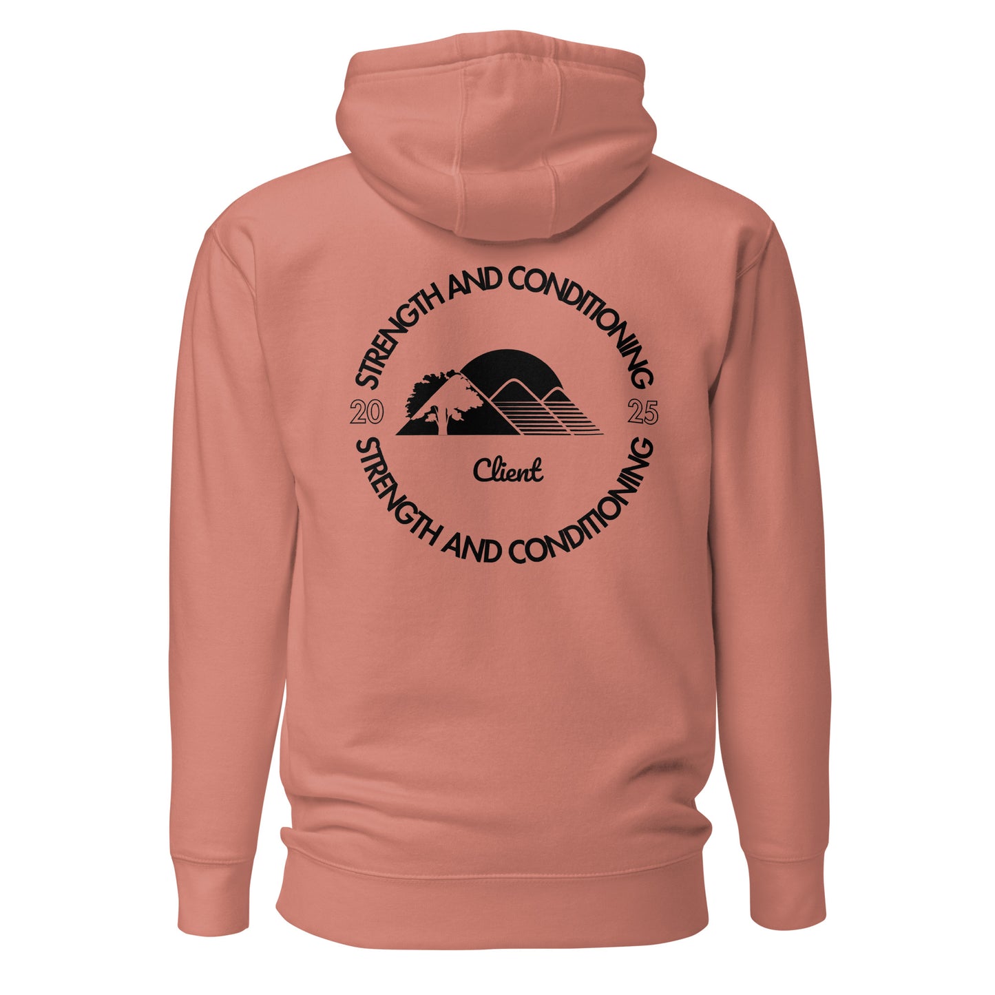 "A Strength & Conditioning Hoodie" - Black Label