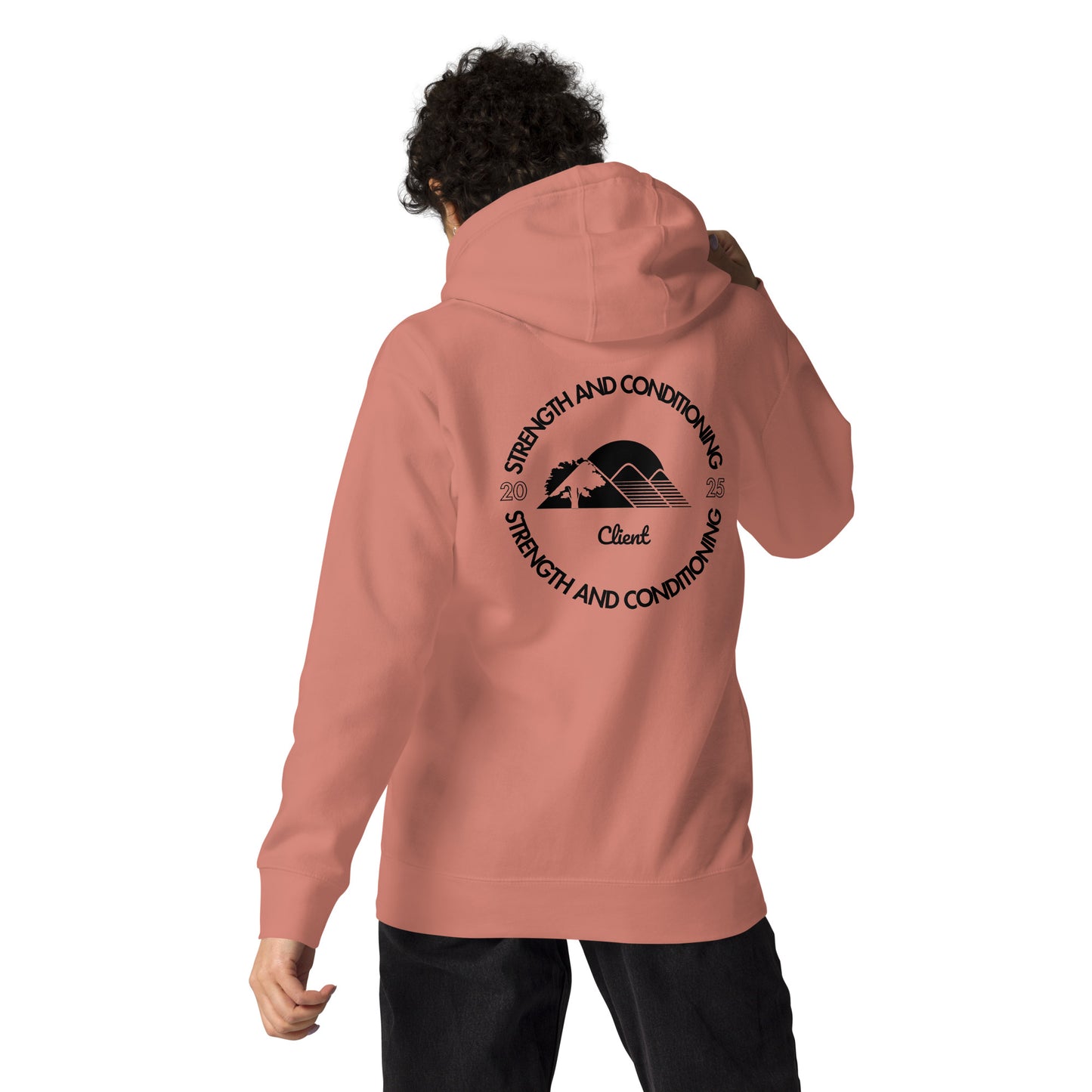 "A Strength & Conditioning Hoodie" - Black Label