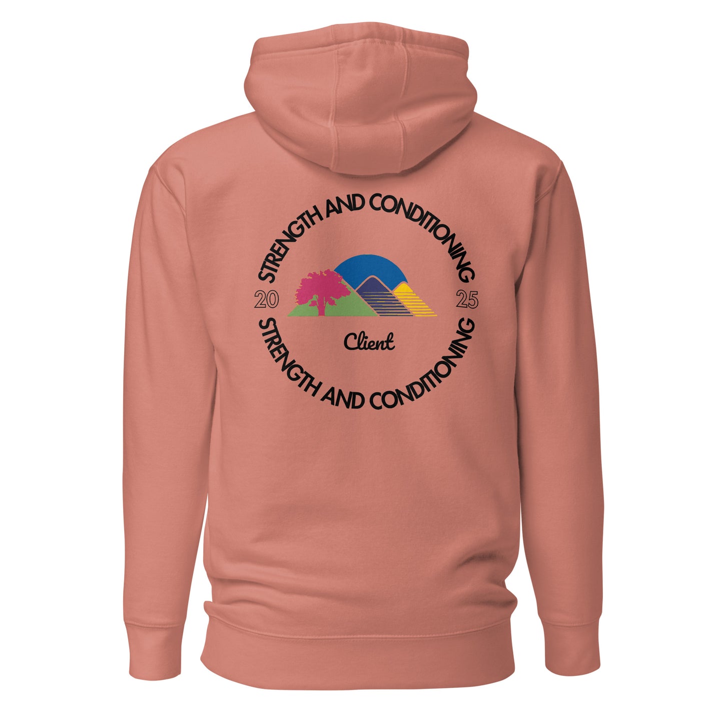 "A Strength & Conditioning Hoodie" - Color Label