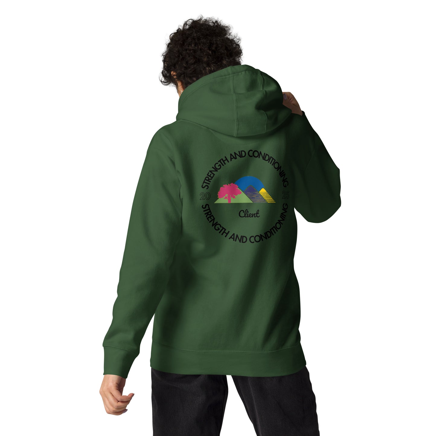 "A Strength & Conditioning Hoodie" - Color Label