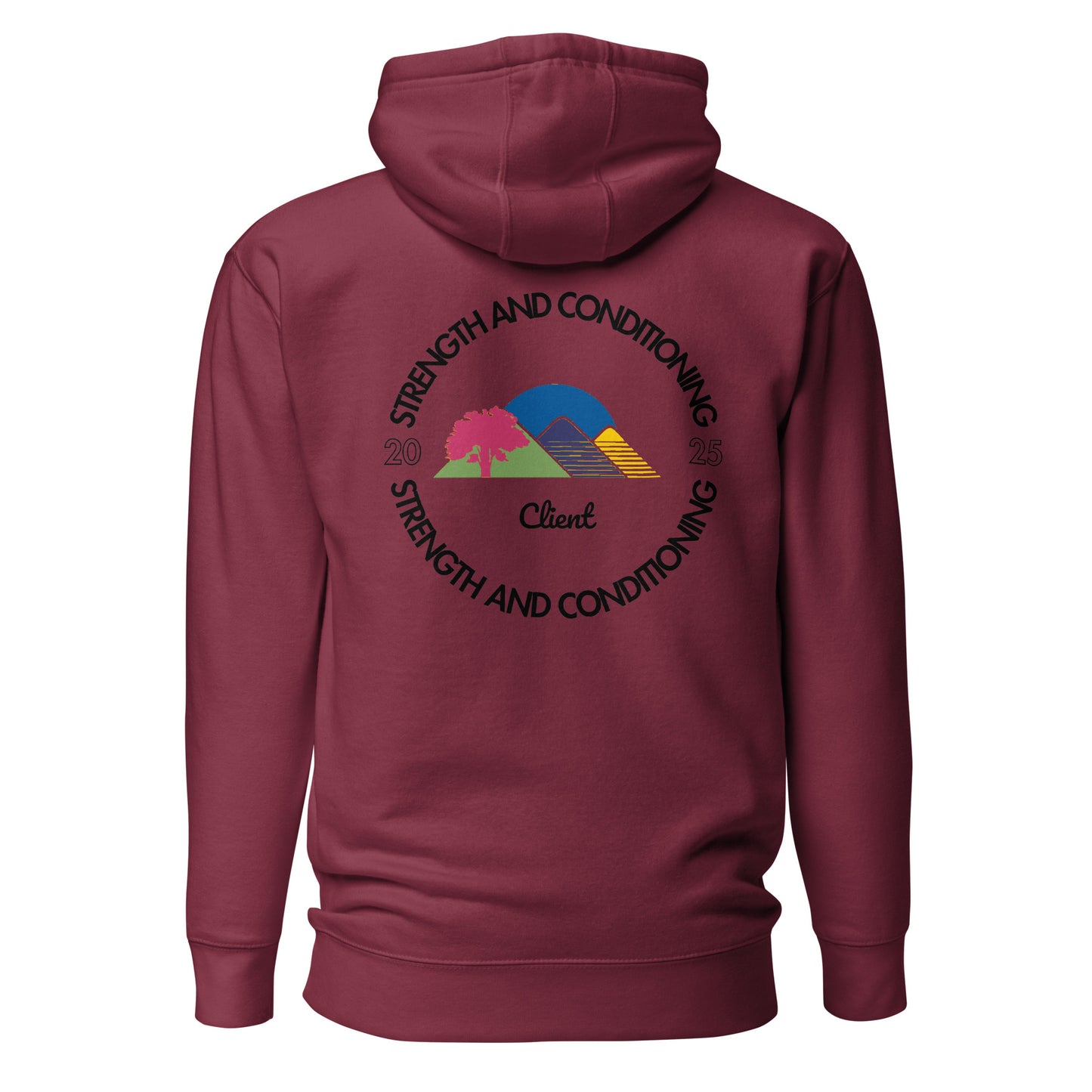 "A Strength & Conditioning Hoodie" - Color Label