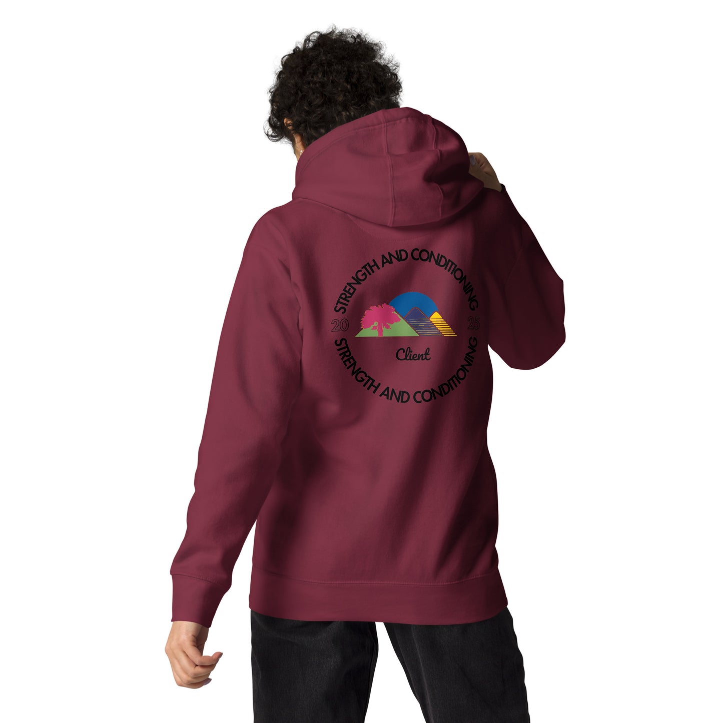 "A Strength & Conditioning Hoodie" - Color Label