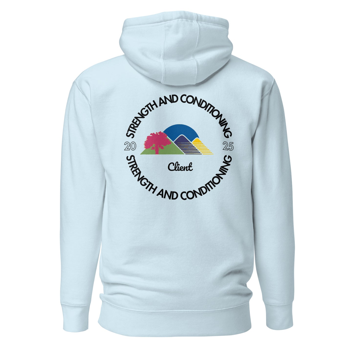 "A Strength & Conditioning Hoodie" - Color Label