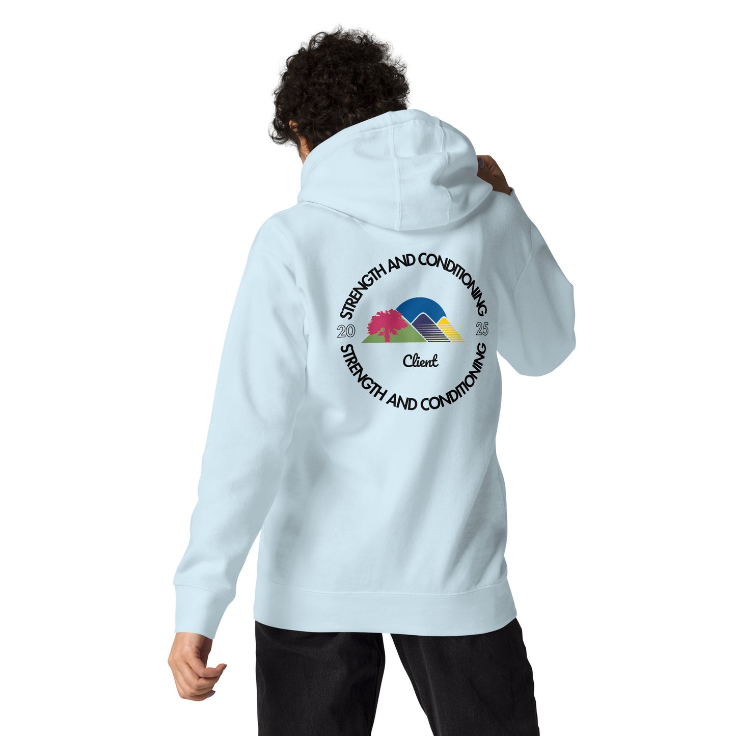"A Strength & Conditioning Hoodie" - Color Label
