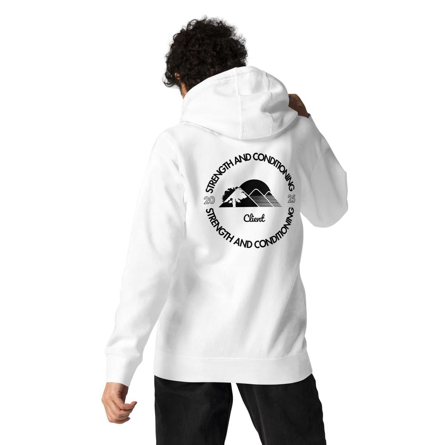 "A Strength & Conditioning Hoodie" - Black Label
