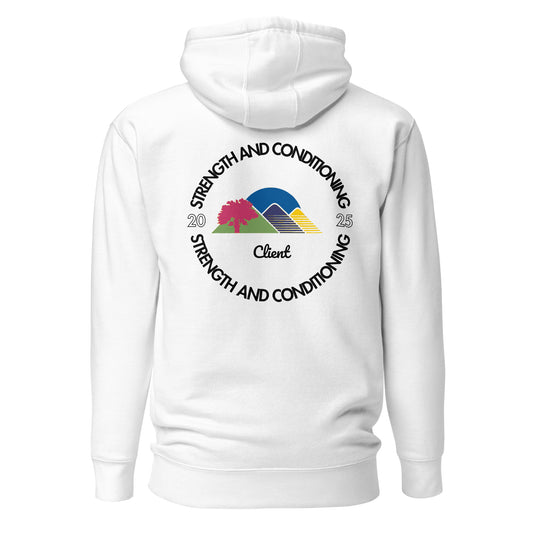 "A Strength & Conditioning Hoodie" - Color Label