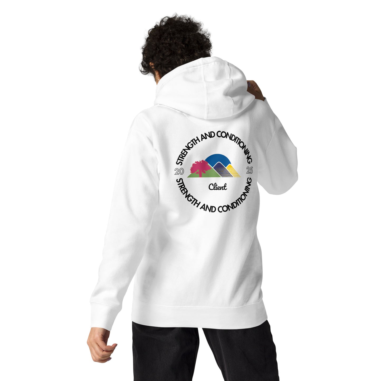 "A Strength & Conditioning Hoodie" - Color Label