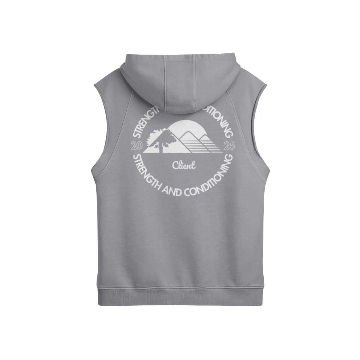 "A Cut-Off" Hoodie - White Label